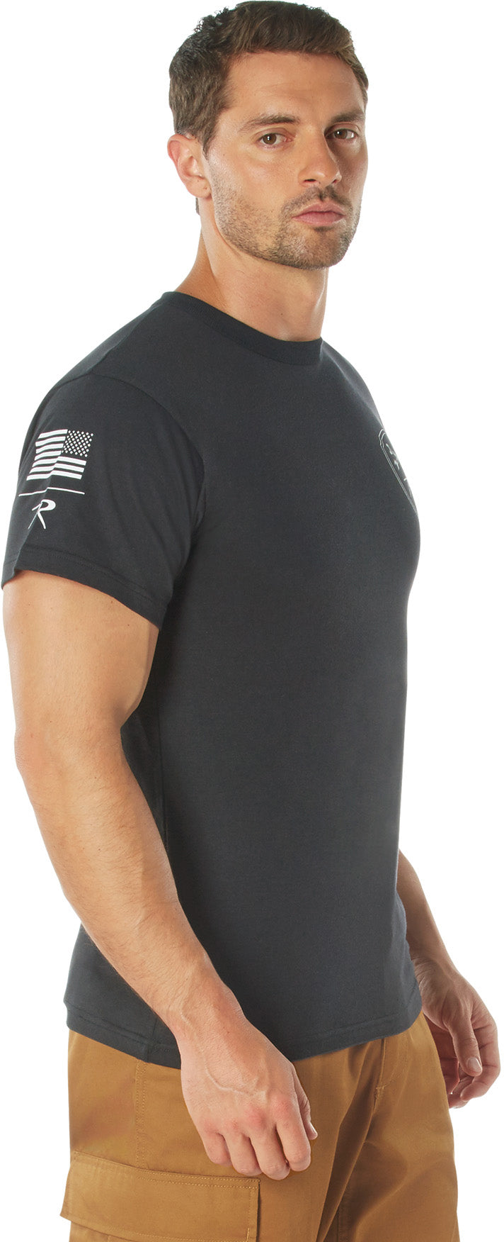 Black - Military Grade Workwear Bottle Cap T-Shirt