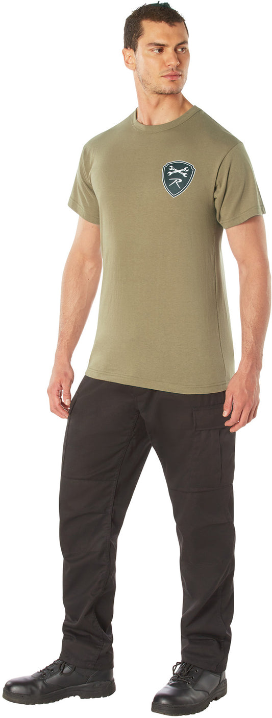 Coyote Brown - Military Grade Workwear Bottle Cap T-Shirt