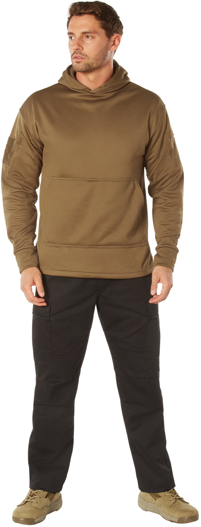 Coyote Brown - Tactical Concealed Carry Hoodie