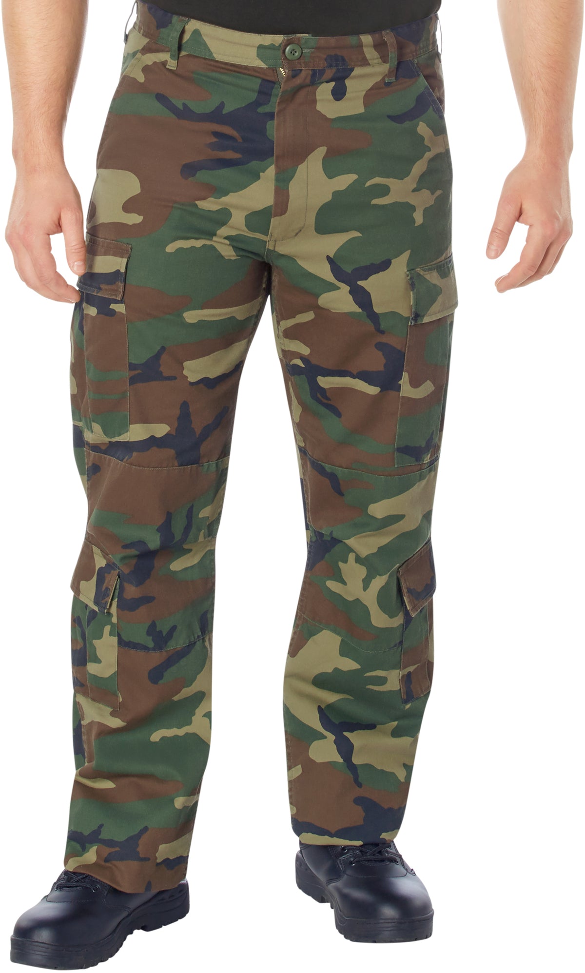 Woodland Camouflage - Military Vintage Paratrooper Fatigues
