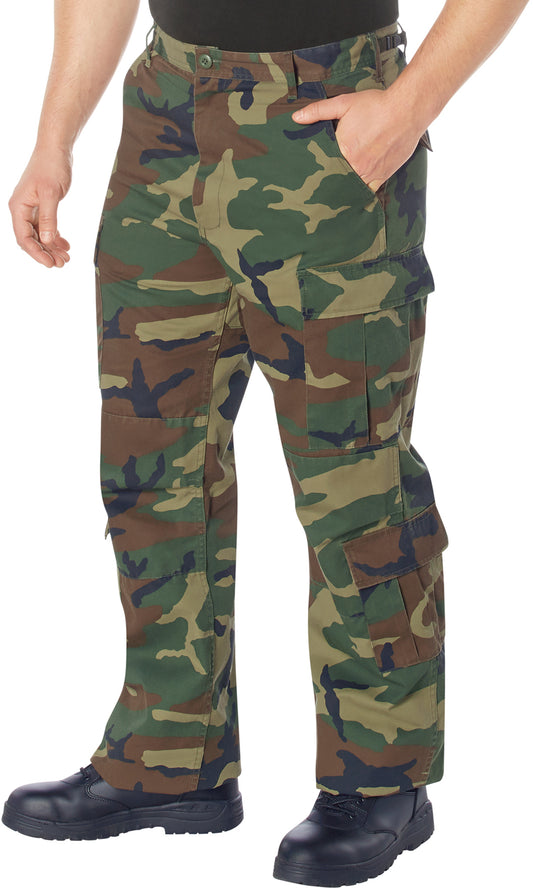 Woodland Camouflage - Military Vintage Paratrooper Fatigues