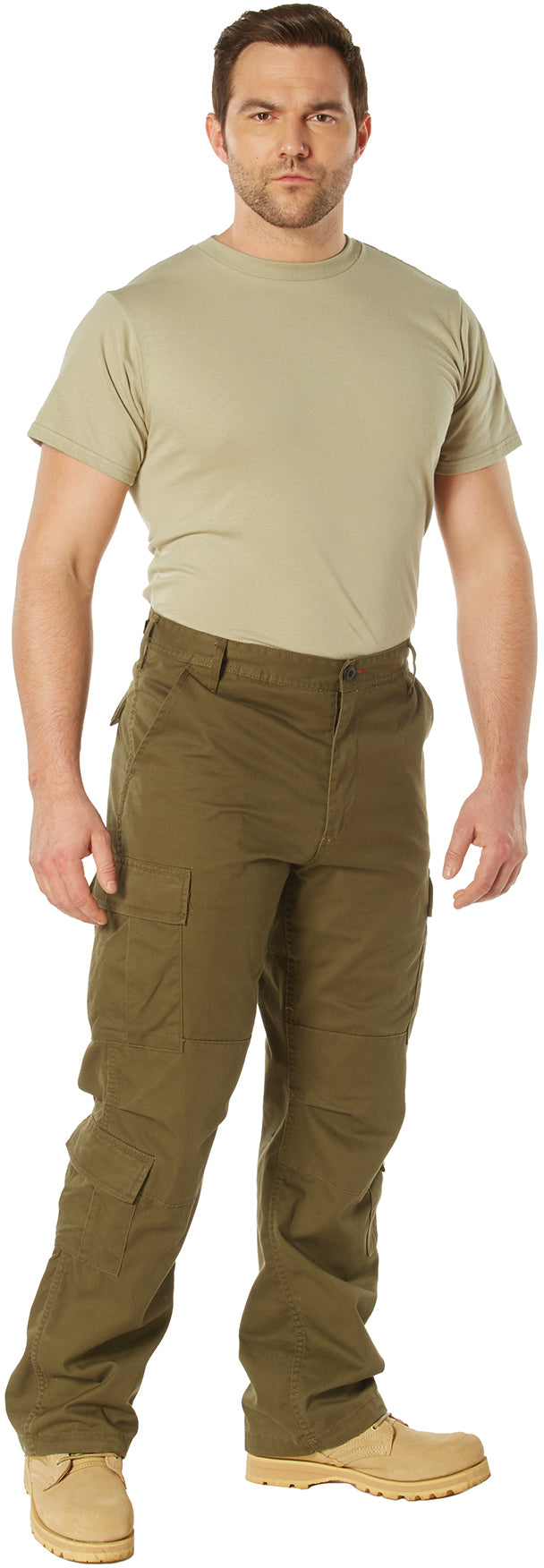 Russet Brown - Military Vintage Paratrooper Fatigues