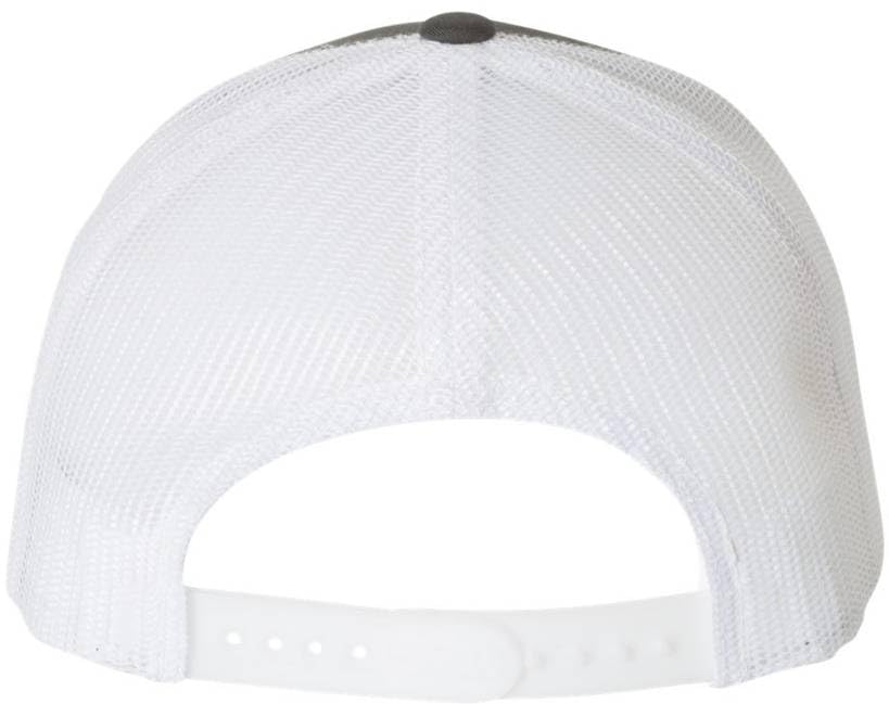 XRP Logo Embroidered Trucker Hat | Crypto Coin Symbol Mesh & Snap Back Adjustable Cap