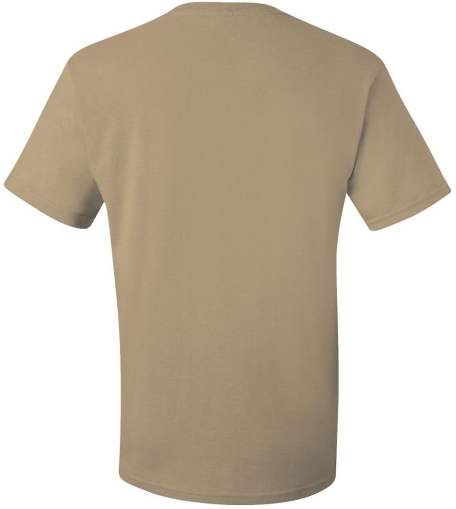 Solid Color Military Style T-Shirts | Poly/Cotton Army Short Sleeve Crewneck Tee Shirts | 3 Pack