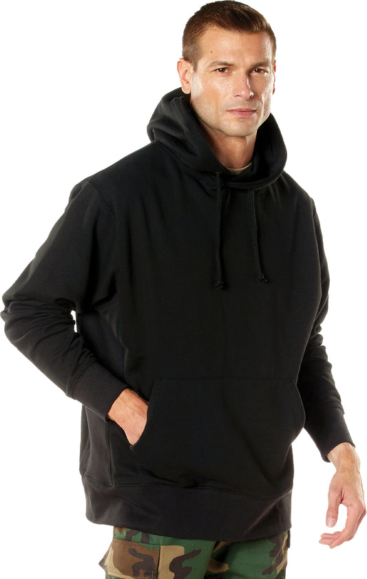 Black Every Day Pullover Hooded Sweatshirt