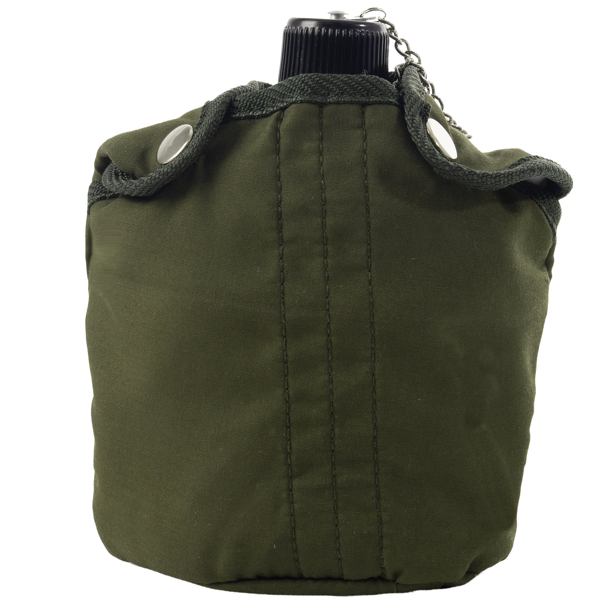 Aluminum Military GI Style 1 Quart Canteen with Olive Drab Cover