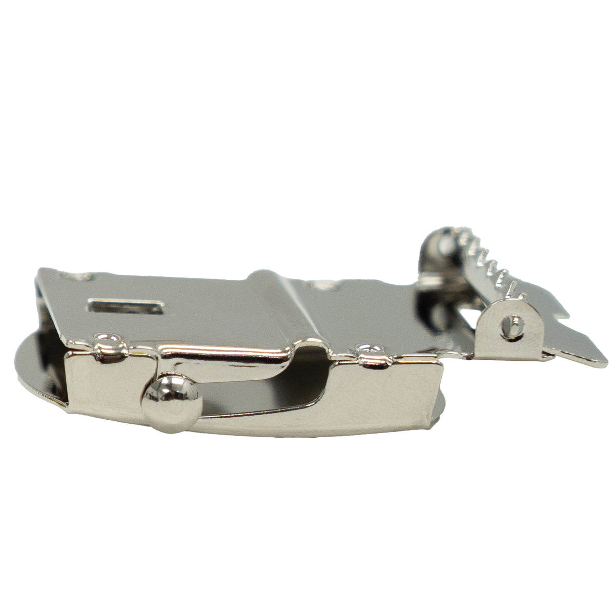 Chrome Plated - Military Web Belt Buckle