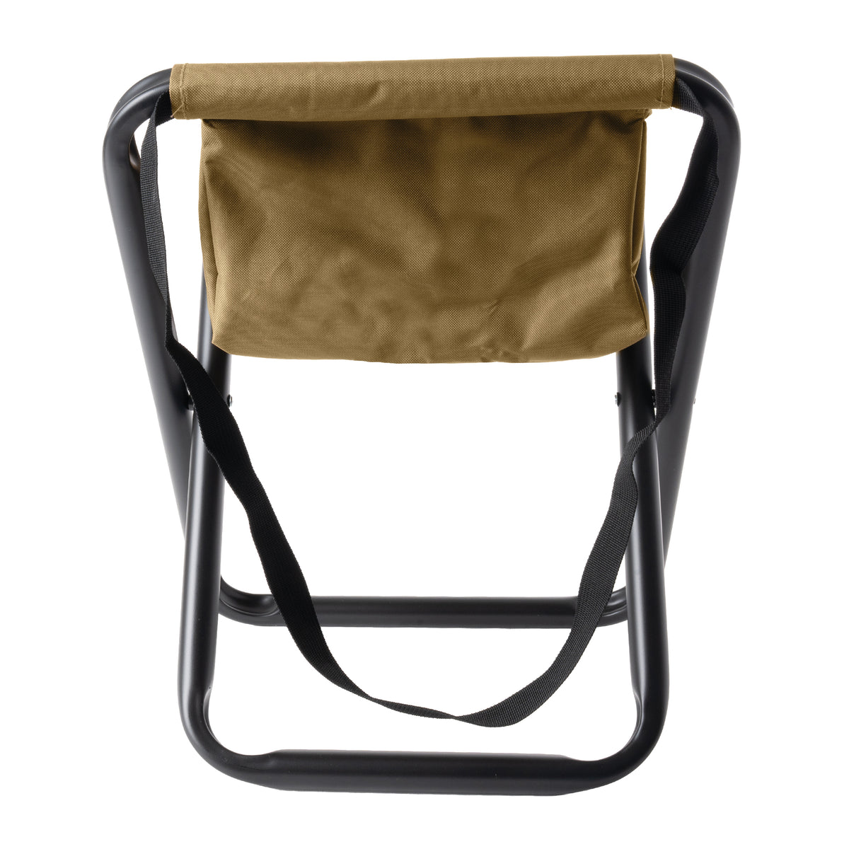Coyote Brown - Military Deluxe Folding Stool with Pouch