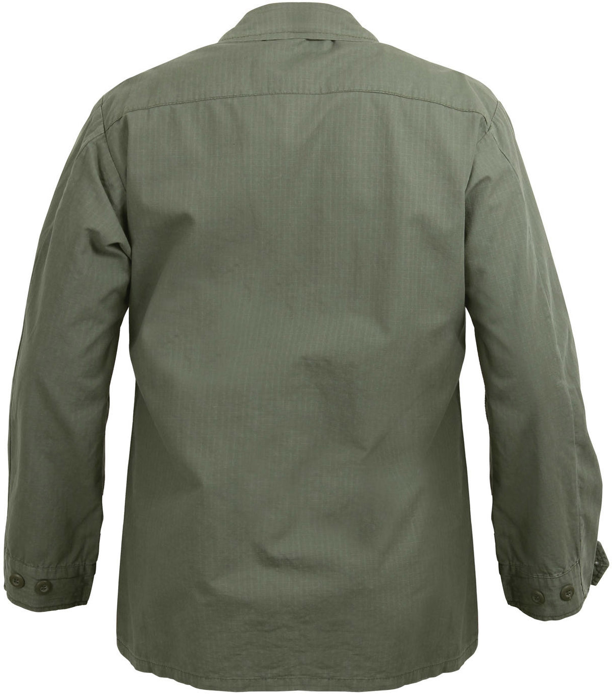 Olive Drab - Military Vintage Vietnam Fatigue Shirt