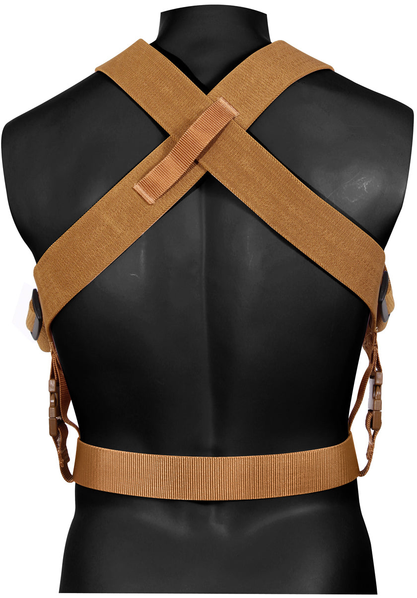 Coyote Brown - Military Combat Suspenders