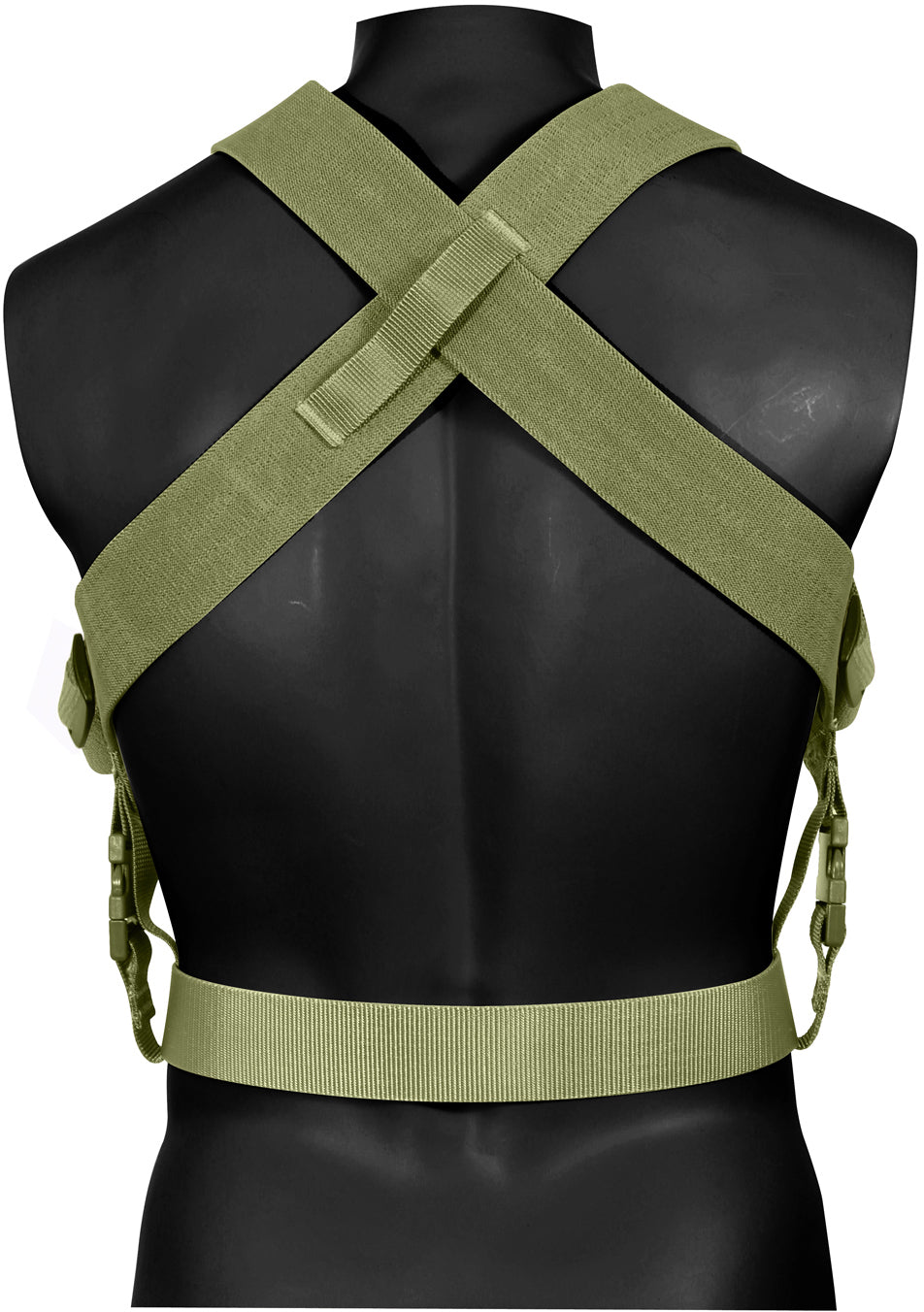 Olive Drab - Military Combat Suspenders