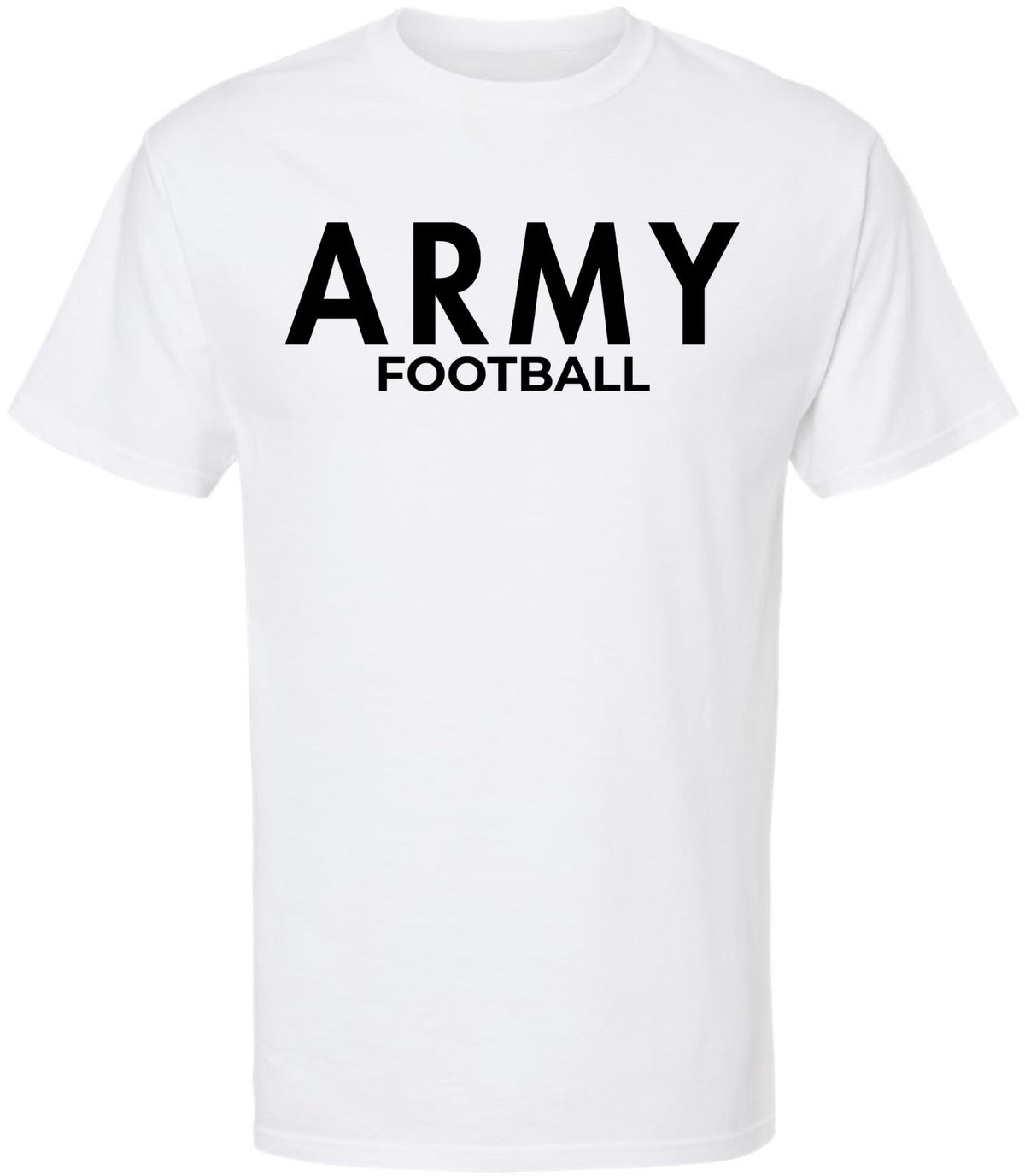 Army Football T-Shirt | U.S. Military Academy West Point Sports Team Fan PT Physical Training Short Sleeve Tee Shirt
