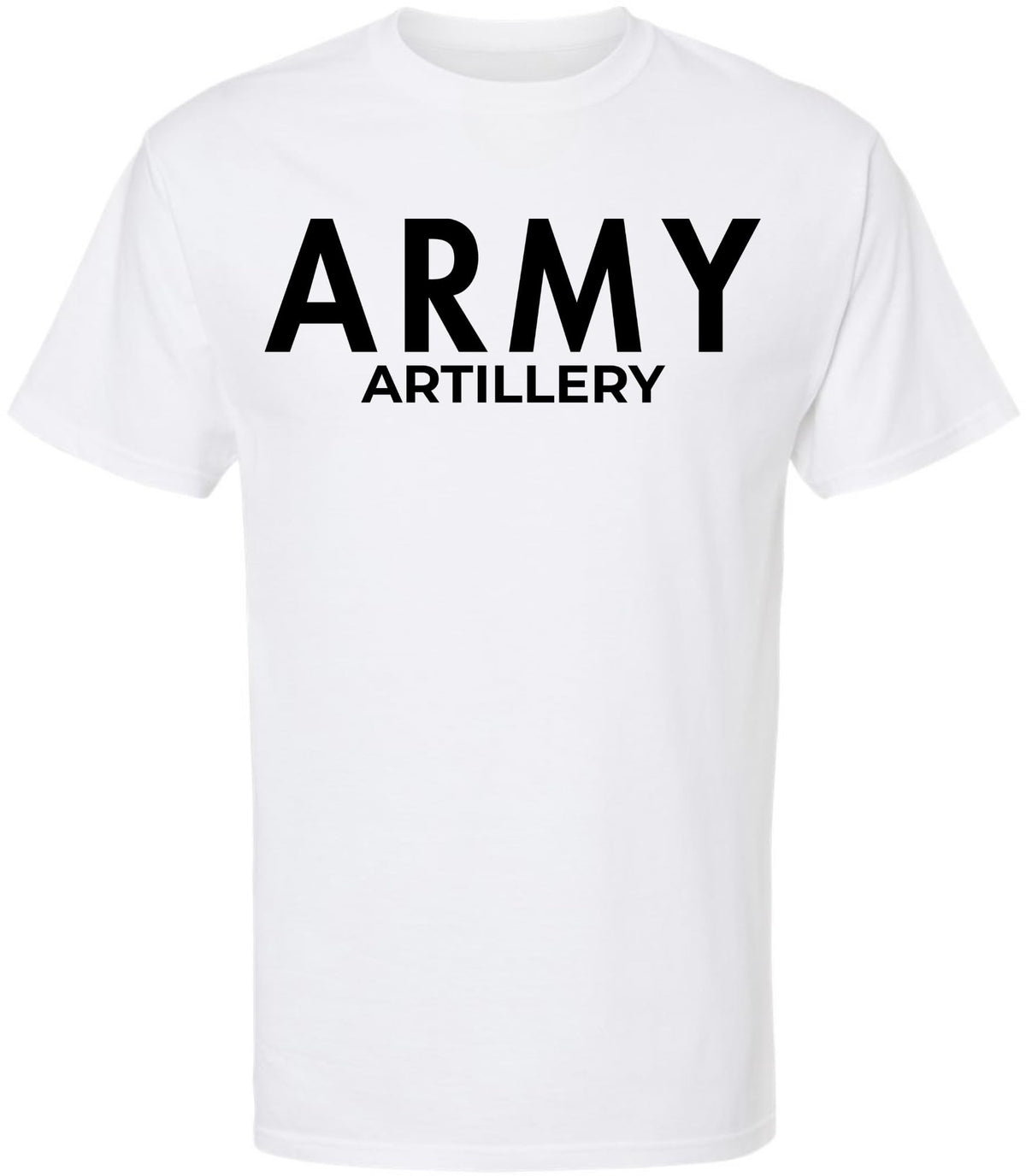 Army Artillery T-Shirt | U.S. Military Field Corps Soldier Physical Training PT Short Sleeve Tee Shirt for Men & Women