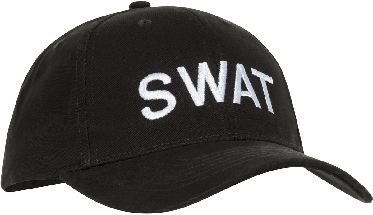 Black - Law Enforcement SWAT Adjustable Cap