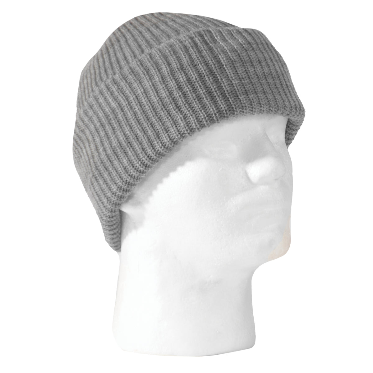 Grey - Acrylic Watch Cap