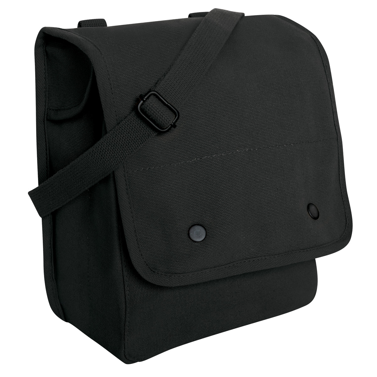 Black - Military Map Case Shoulder Bag