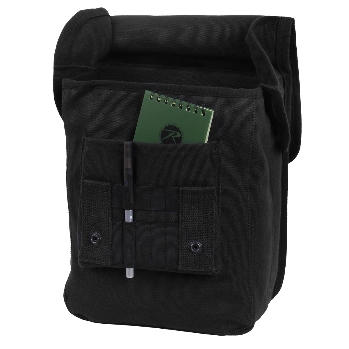 Black - Military Map Case Shoulder Bag
