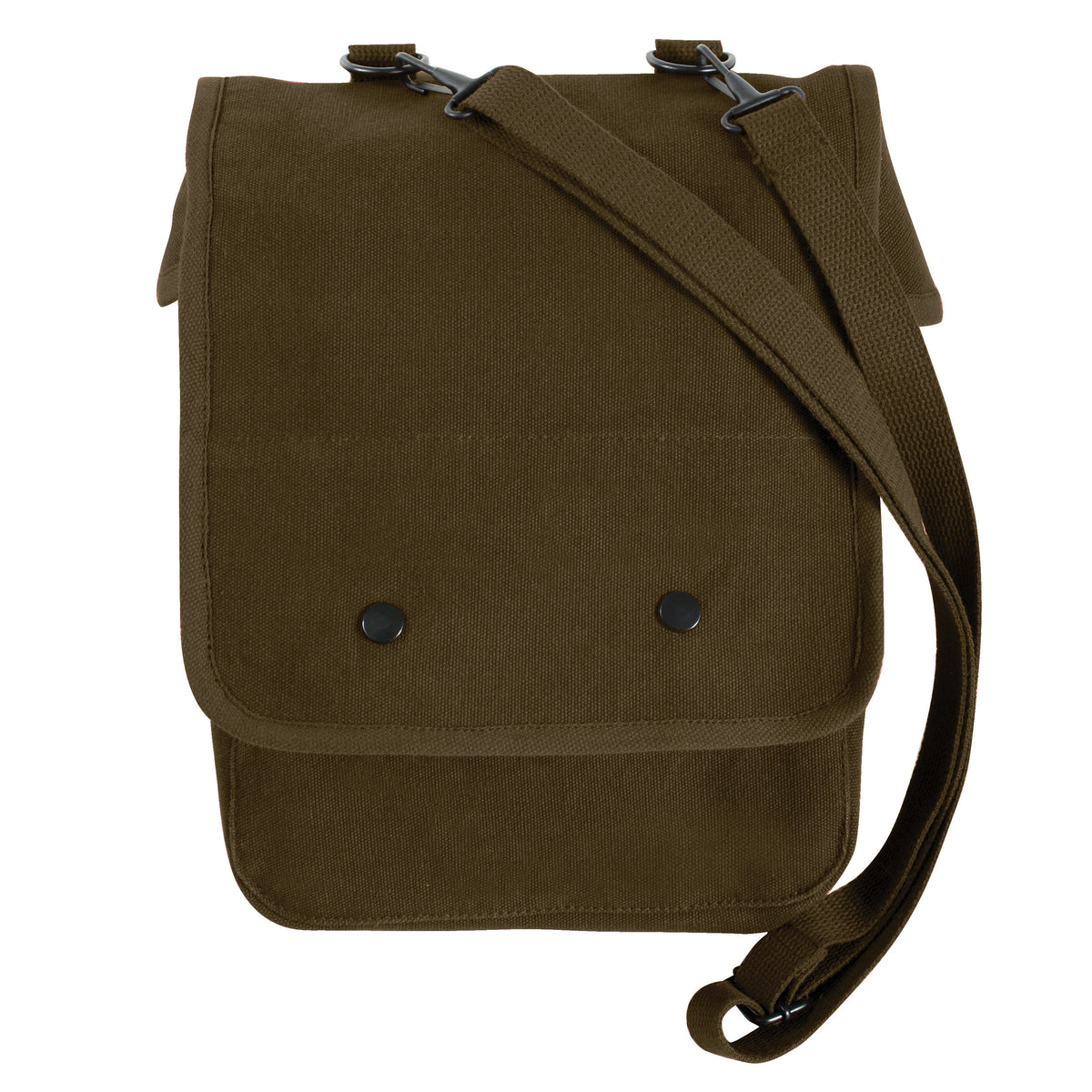 Brown - Military Map Case Shoulder Bag