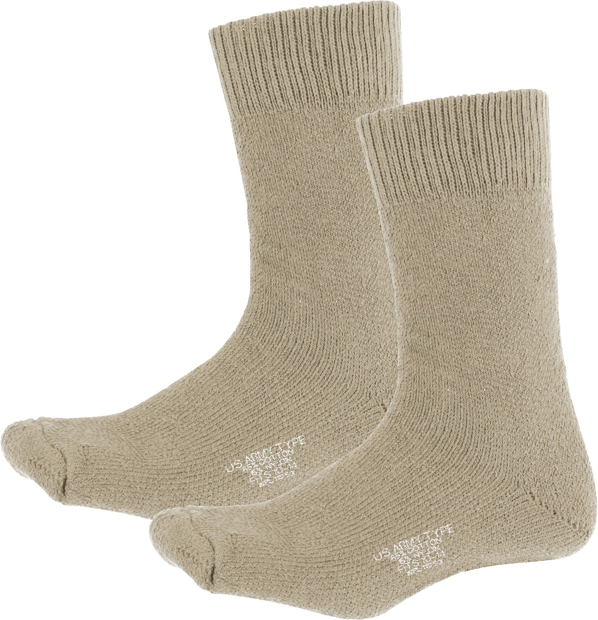 Heavyweight Thermal Boot Socks Thick Cold Weather Military Issue Winter Socks, US Made