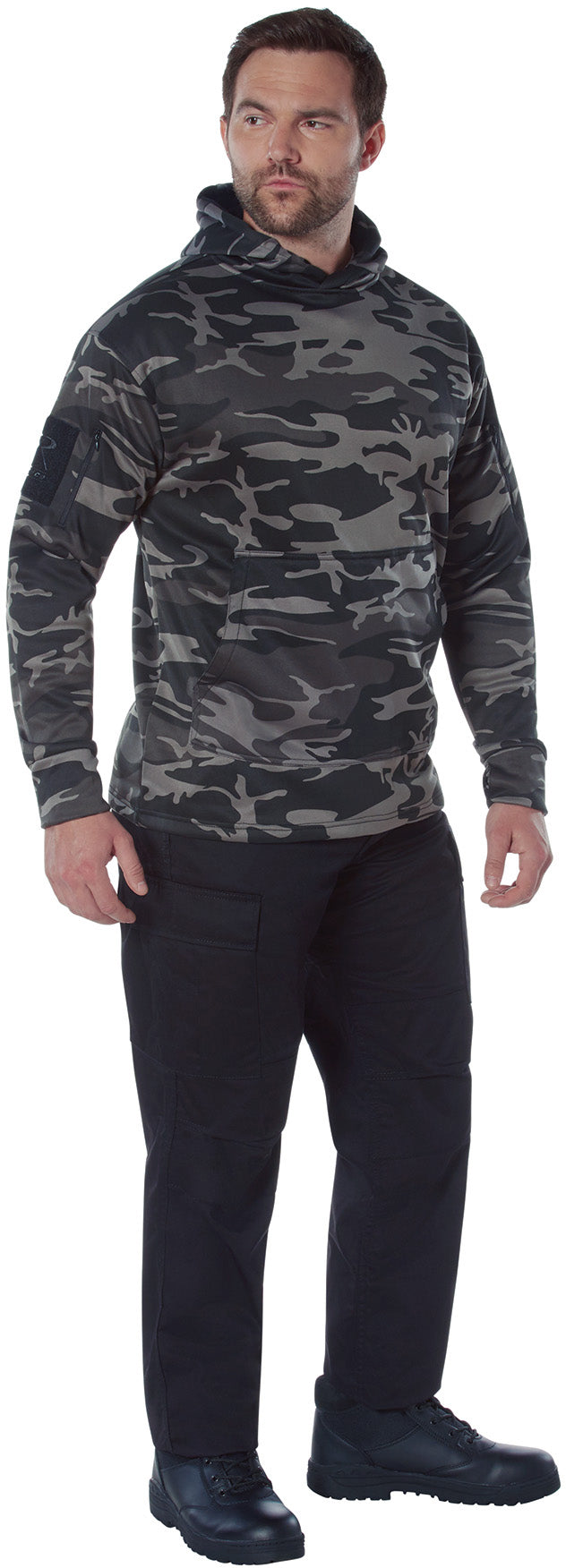 Black Camo - Tactical Concealed Carry Hoodie