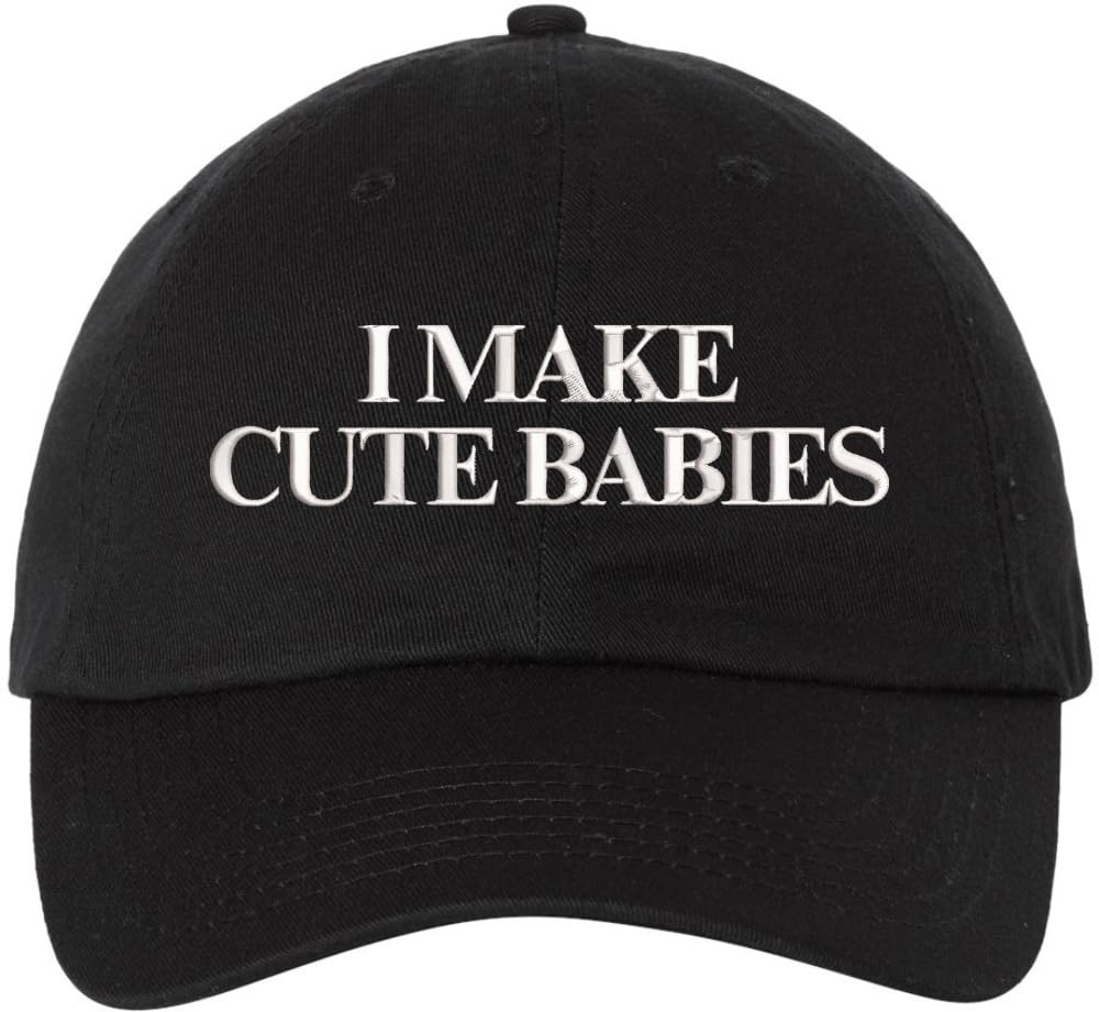 Funny Hilarious Gag Gift Dad Hats Embroidered Cotton Humorous Unisex Gift Baseball Caps
