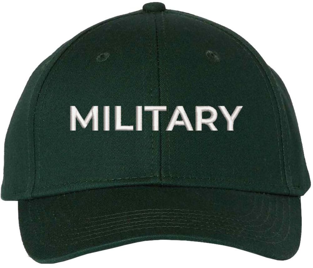 Military Embroidered Baseball Cap | Text USA Army Military Professionals United States Hat | Structured