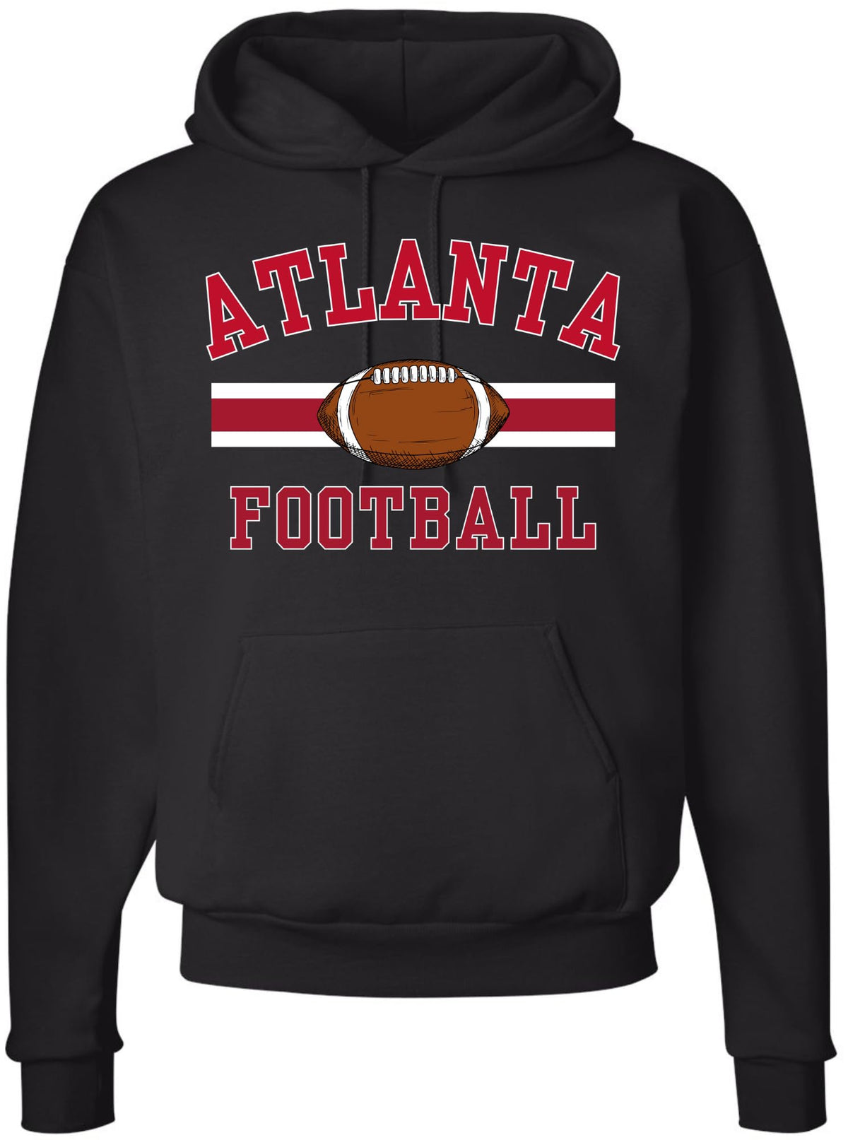 National Football US City League Teams Hooded Sweatshirt | USA Sports Fan Gameday Watching Stadium Hoodie