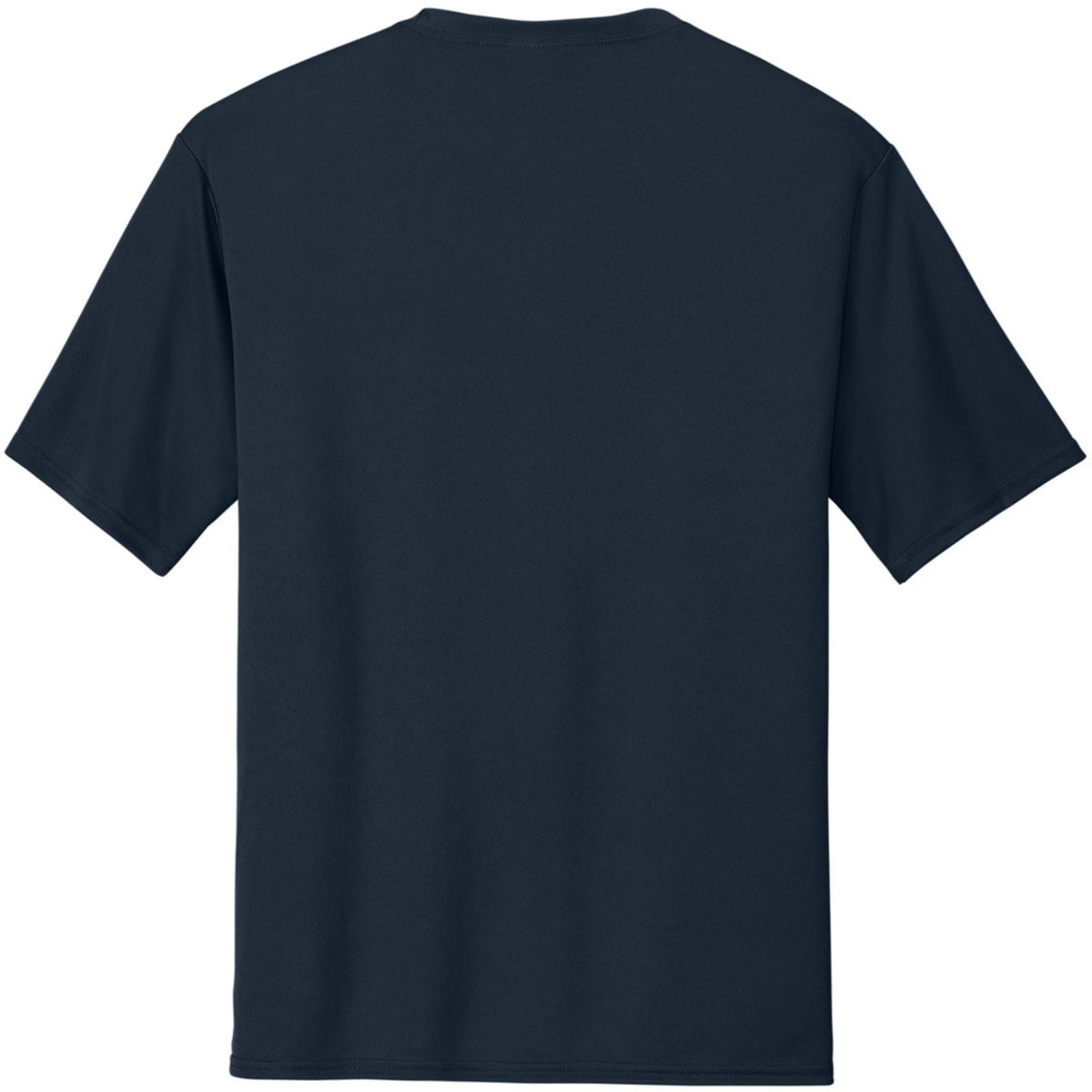 Solid Performance Military Tactical T-Shirts | 100% Polyester Moisture Wicking Crewneck Tee Shirts, 6-Pack
