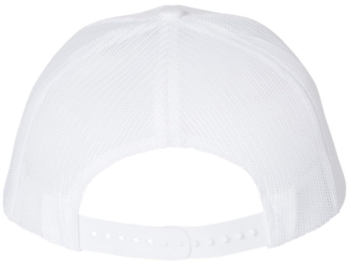 Compton Old English Embroidered Trucker Hat | Classic Deluxe Snapback Mesh Snapback Cap
