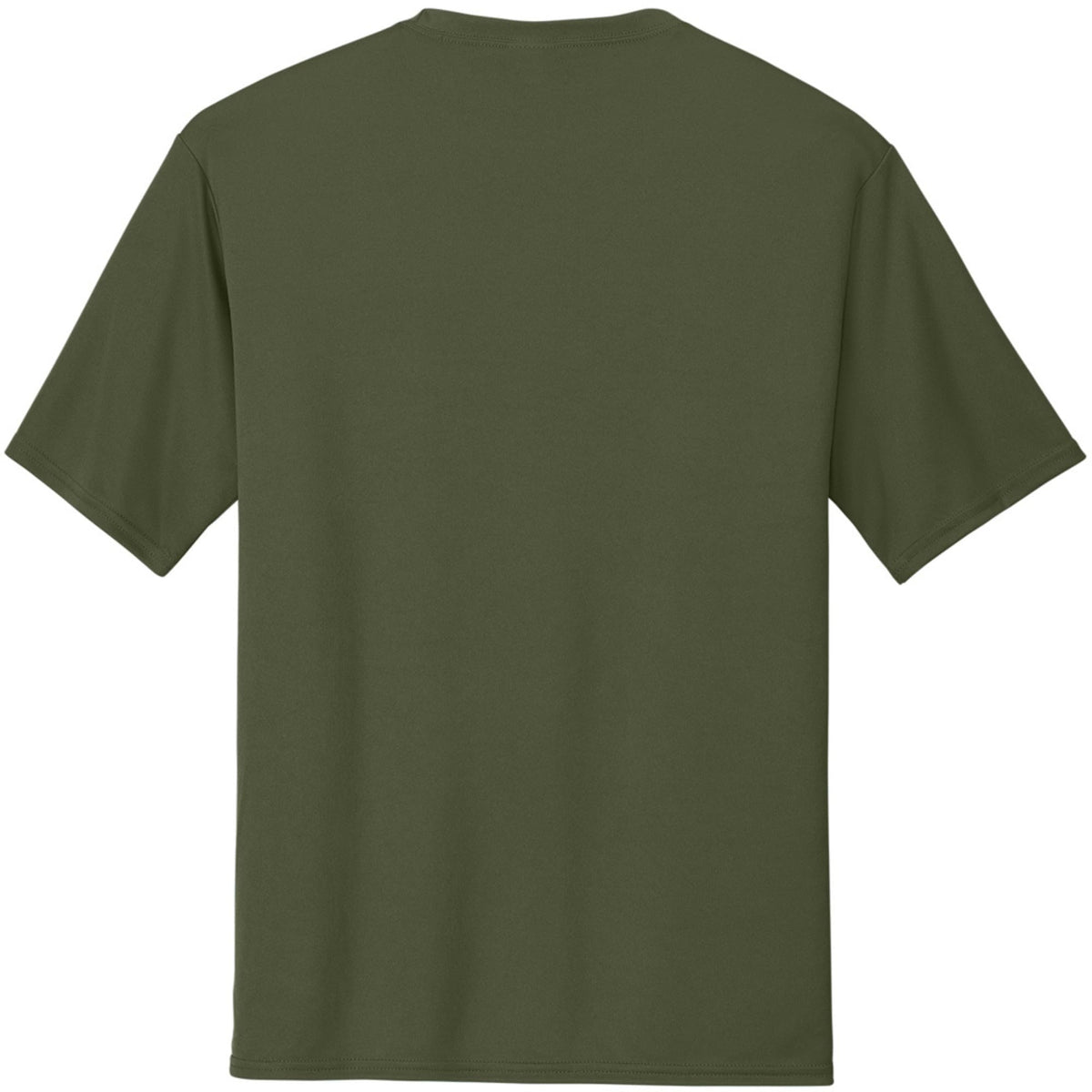 Moisture Wicking Security Printed T-Shirt | 100% Polyester Crewneck Uniform Guard Agent Shirt Sleeve Shirt