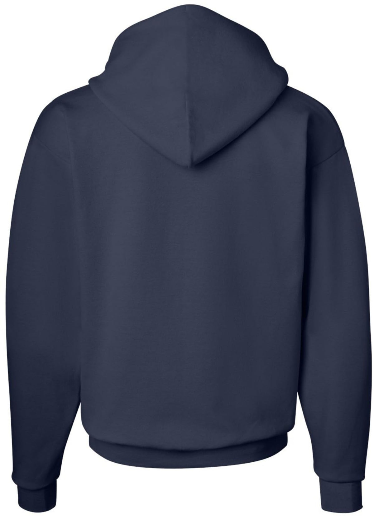 Navy Printed Hoodie - Veteran Sweatshirt for Men & Women - Cotton Blend Hooded Sweatshirt