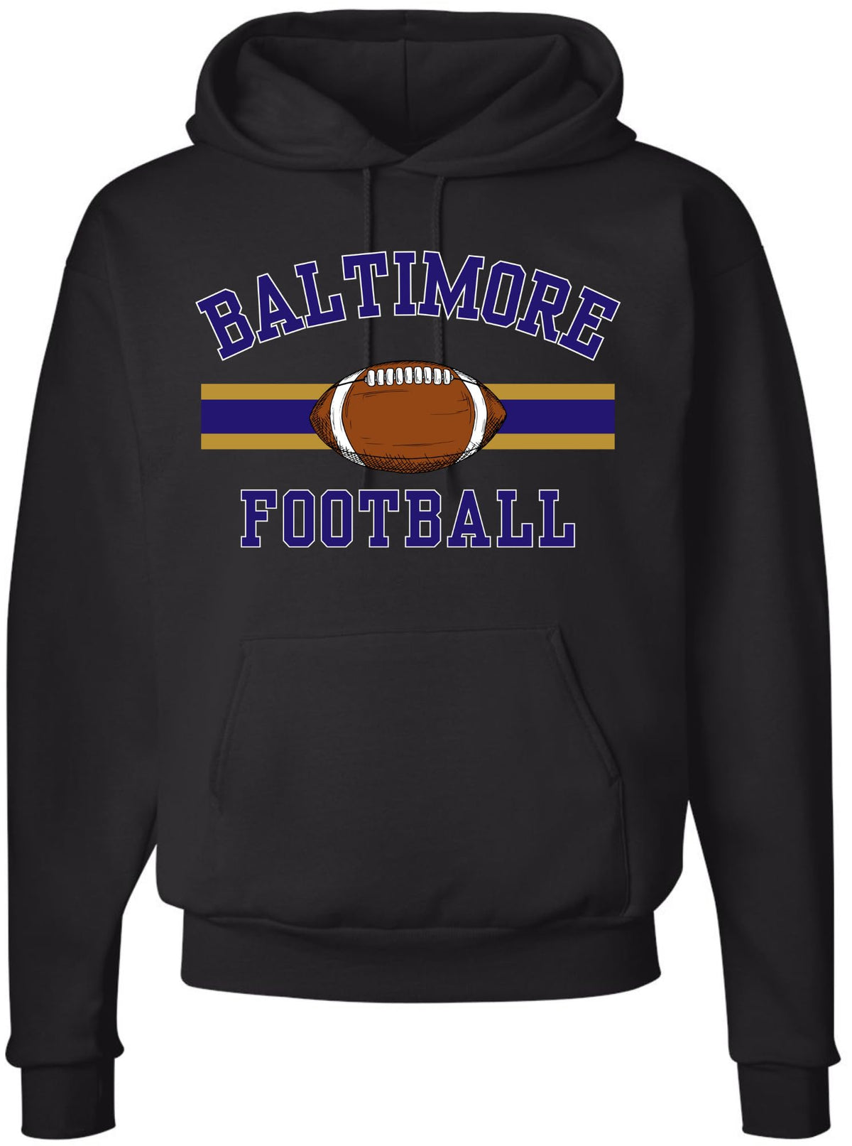 National Football US City League Teams Hooded Sweatshirt | USA Sports Fan Gameday Watching Stadium Hoodie