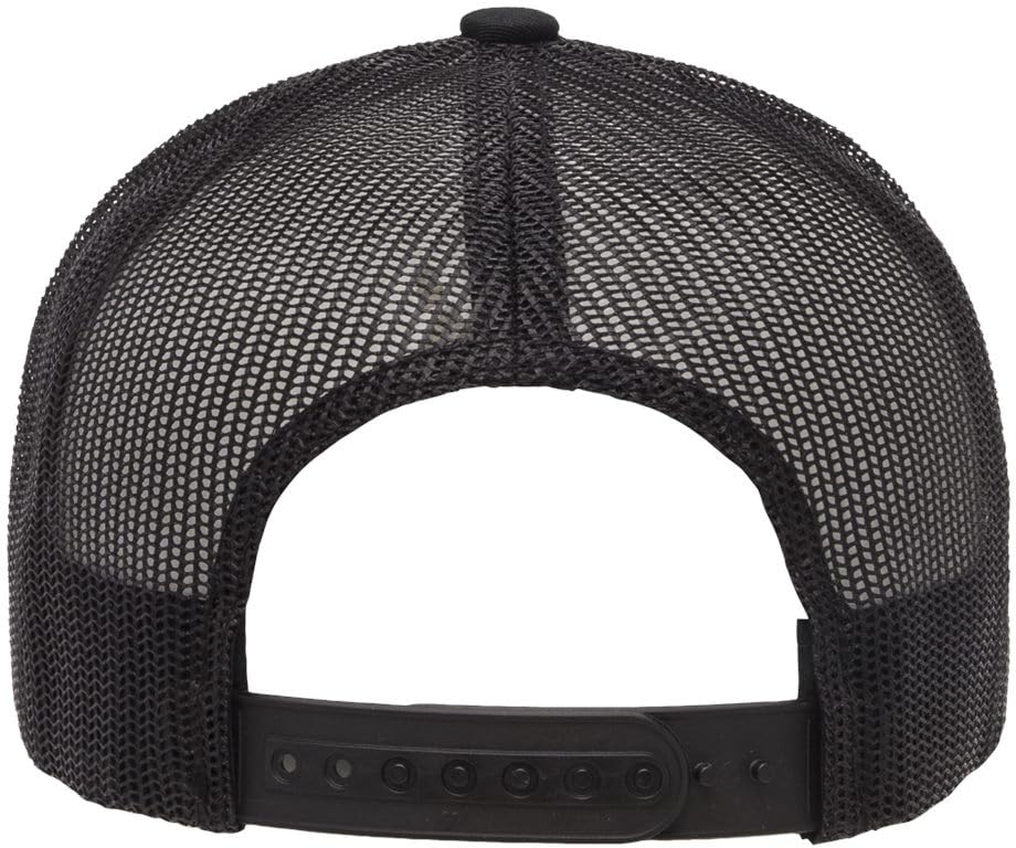 Miami 305 Old English Snapback Hat | FL Area Code 6 Panel Trucker Mesh Cap