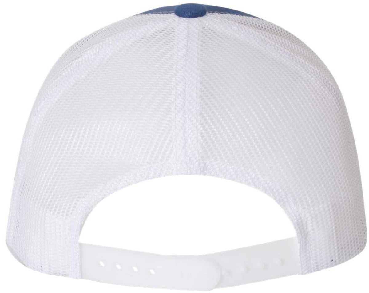 Army Universe Red White & Blue America Flag Embroidered Trucker Hat | Stars & Stripes USA Meshback Cap