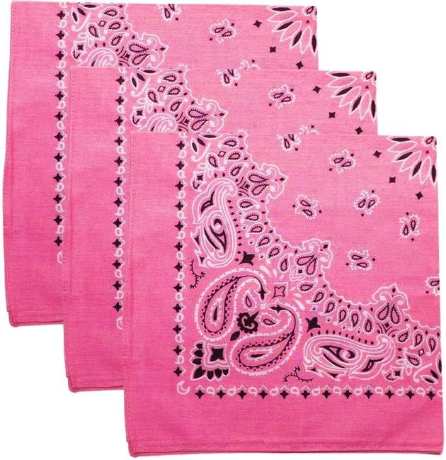 Trainmen Paisley Bandanas Head Scarf Do-rag 100% Cotton Bandanna Head Cover 22" x 22", 3 Pack