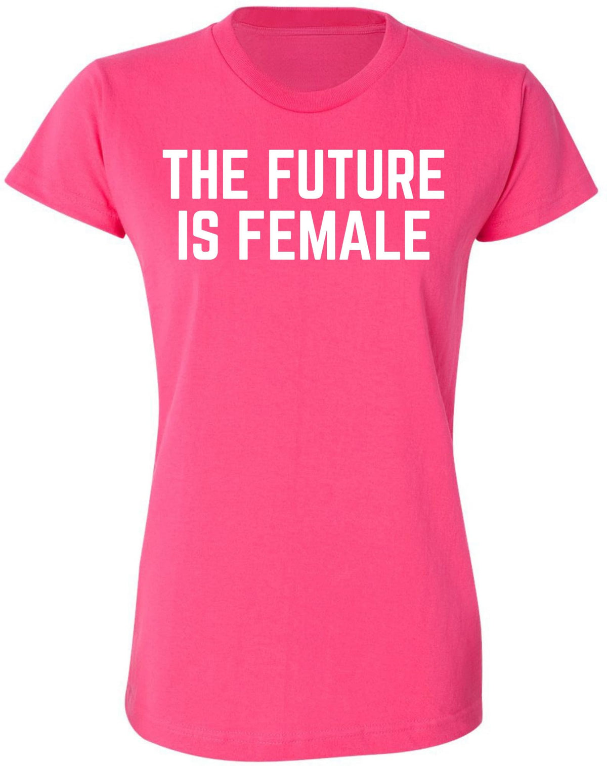 The Future Is Female Printed T-Shirt Women Empowerment 100% Cotton Crewneck Tee