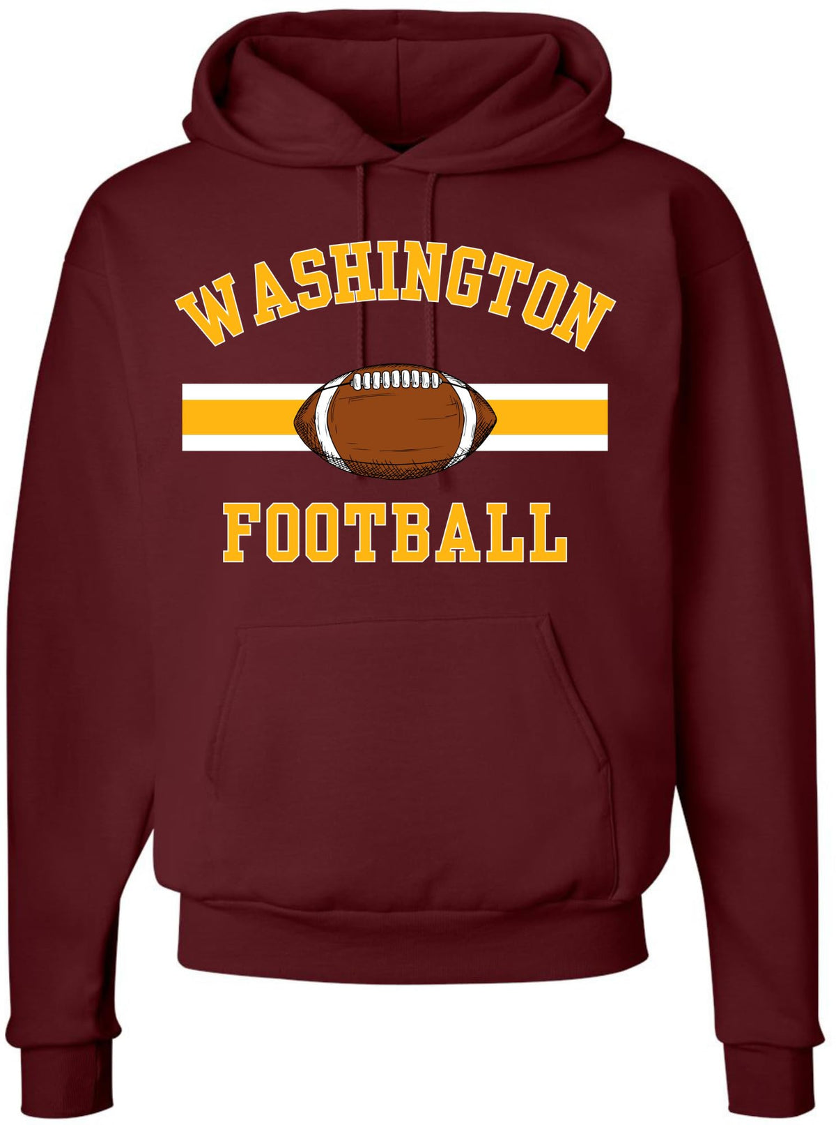 National Football US City League Teams Hooded Sweatshirt | USA Sports Fan Gameday Watching Stadium Hoodie