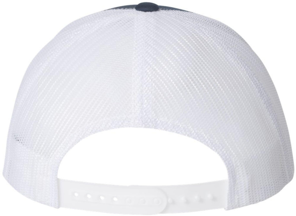 Classic A Letter Embroidered Trucker Hat | Old English Alphabet Adjustable Snapback Unisex Casual Meshback Cap