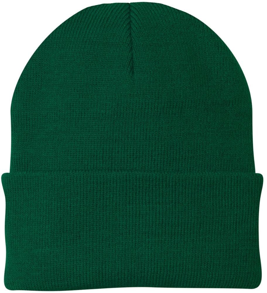 3 Pack Acrylic Beanie Watch Caps, Warm Knit Skull Cap for Men & Women, Blanks Soft Winter Hats