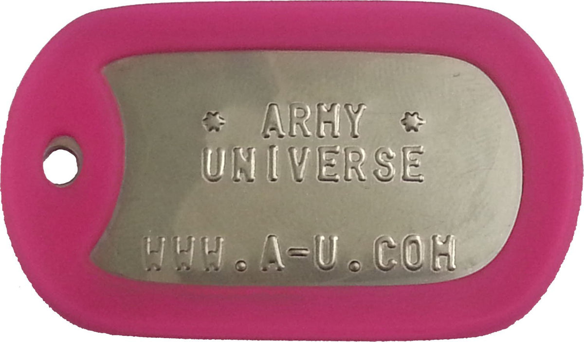 US Military Dog Tag Set - ID Matte Metal ID Dog Tags Necklace Complete Set with 2 Chains and 2 Silencers
