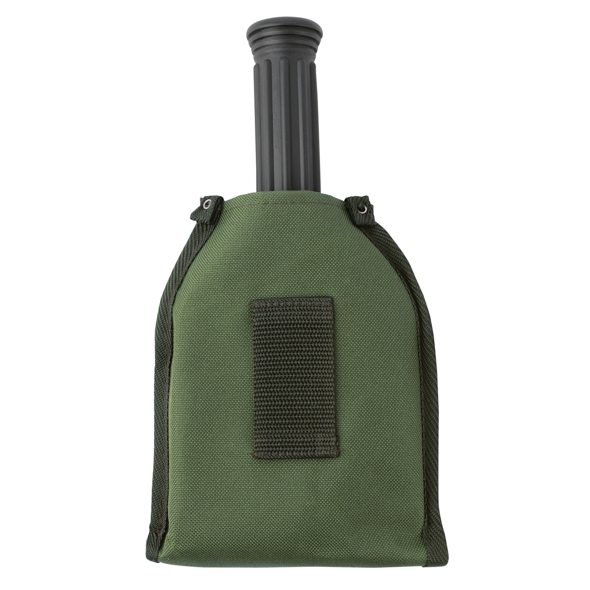 Orange Mini Pick and Shovel Folding Camping Tool with Canvas Cover Compact Survival Tool (10")