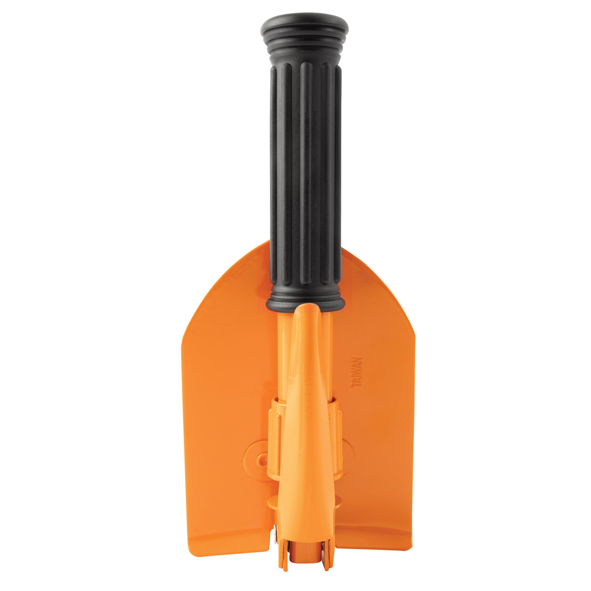 Orange Mini Pick and Shovel Folding Camping Tool with Canvas Cover Compact Survival Tool (10")