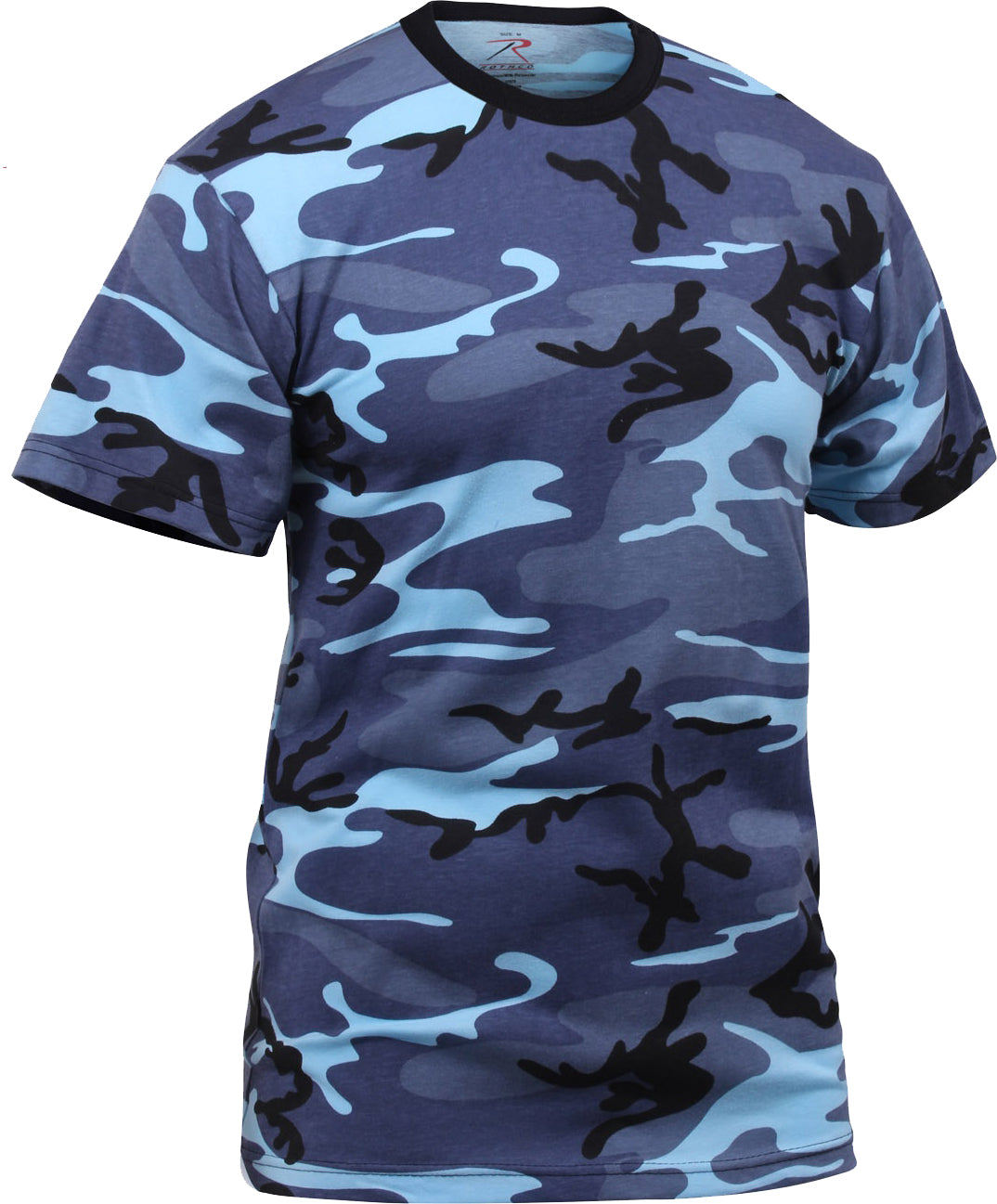 Sky Blue Camouflage - Kids Military T-Shirt