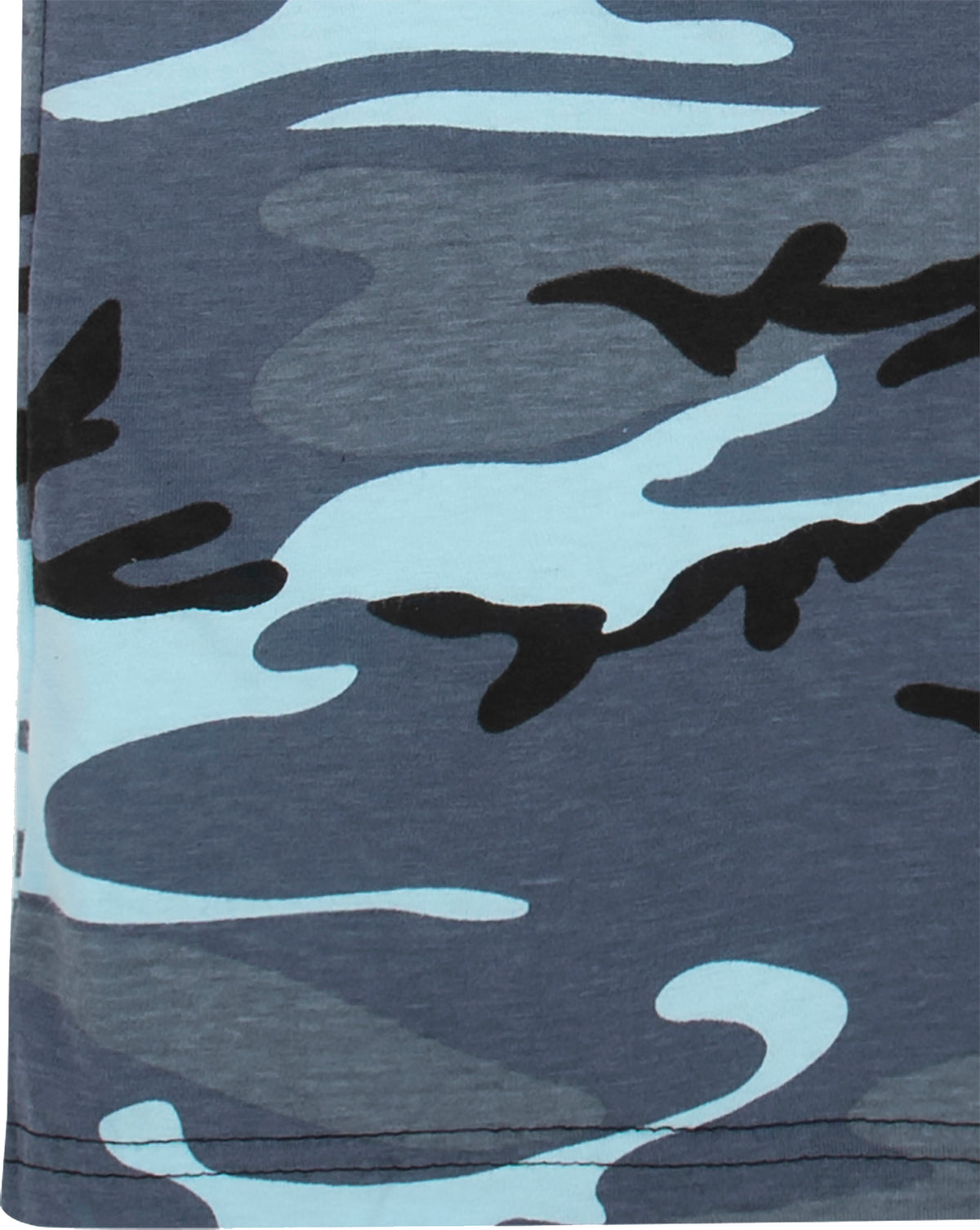 Sky Blue Camouflage - Kids Military T-Shirt