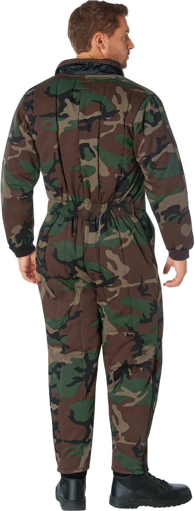 Woodland Camouflage - Outdoor Cold Weather Insulated Coveralls