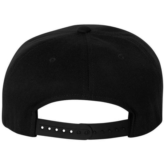 Premium SECURITY Snapback Hat | Large Embroidery Adjustable Flat Bill Cap for Security Officers & Guards