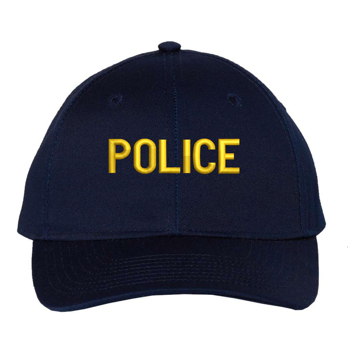 POLICE Snapback Cap – Lightweight Structured Adjustable Uniform Hat for Officer, Guard & Law Enforcement