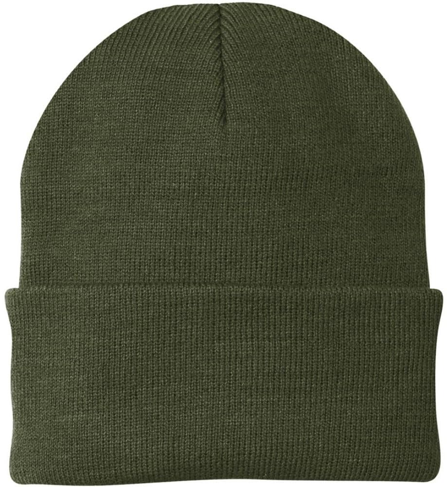 3 Pack Acrylic Beanie Watch Caps, Warm Knit Skull Cap for Men & Women, Blanks Soft Winter Hats