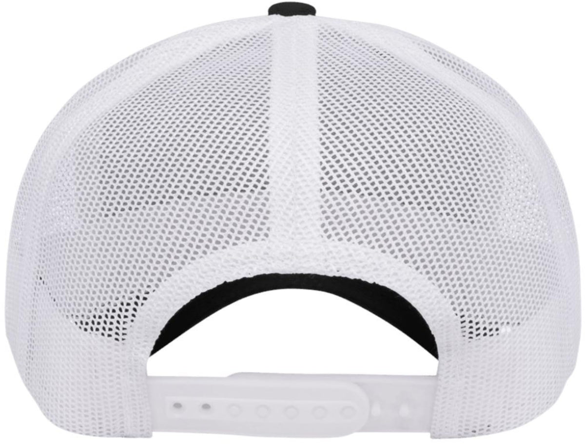 Number 1 Dad in The World Embroidered Trucker Hat | Adjustable Mesh Back Polycotton Father's Day Baseball Cap