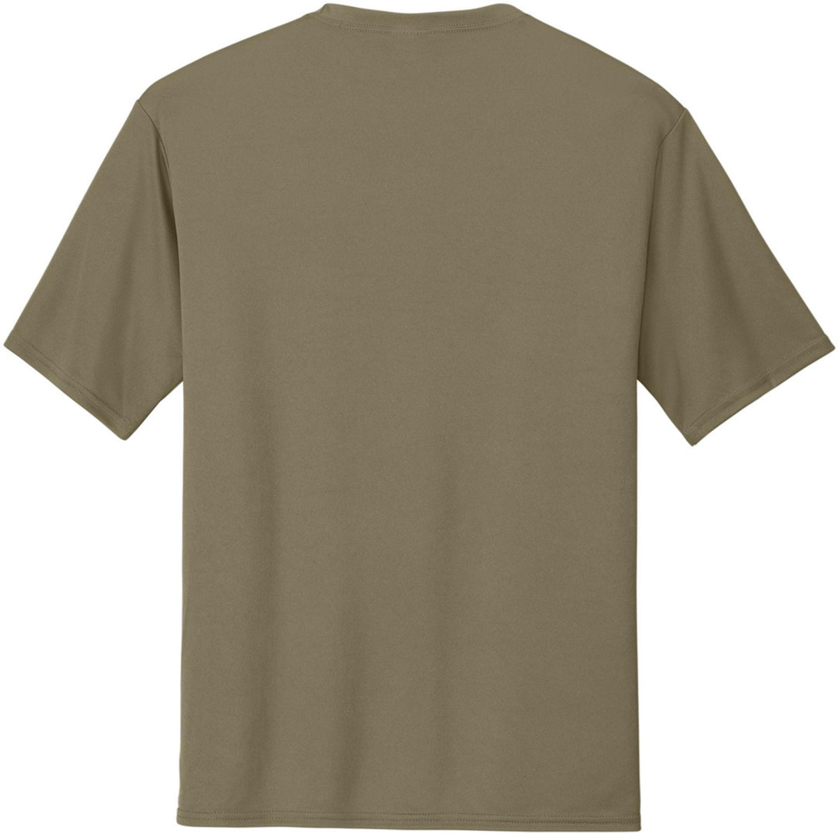Solid Performance Military Tactical T-Shirts | 100% Polyester Moisture Wicking Crewneck Tee Shirts, 6-Pack